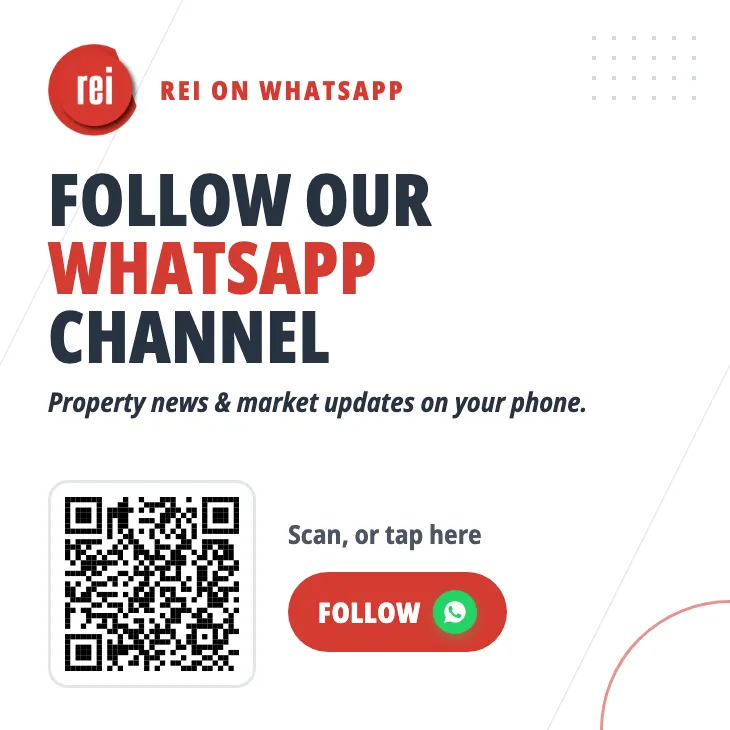 Follow REI on WhatsApp: property news, market updates and webinar alerts, straight to your phone