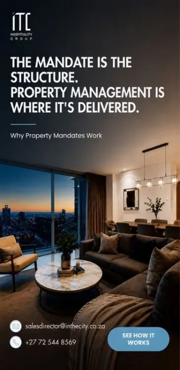 In The City advertisement