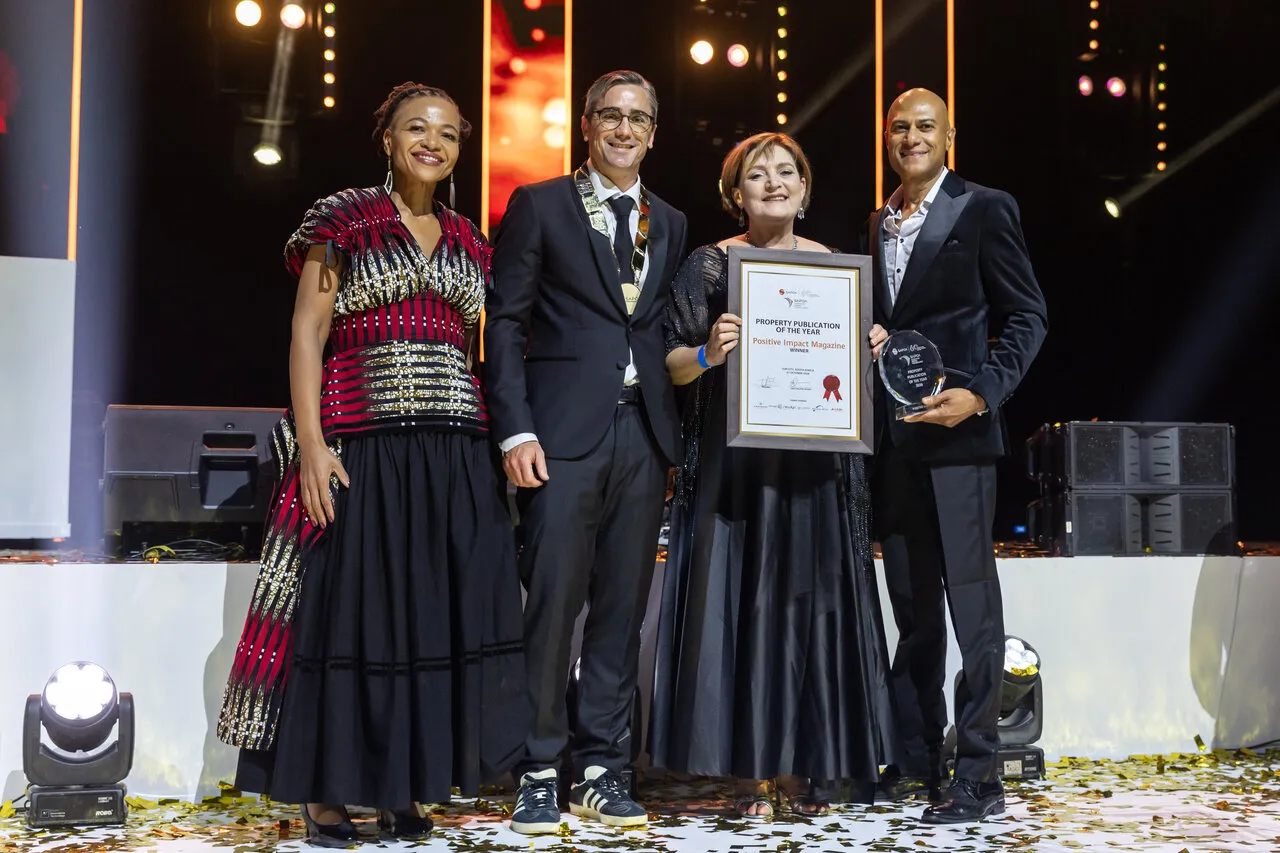 +Impact Magazine, winner of Property Publication of the Year.